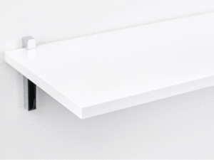 Etagère murale Chany blanc brillant